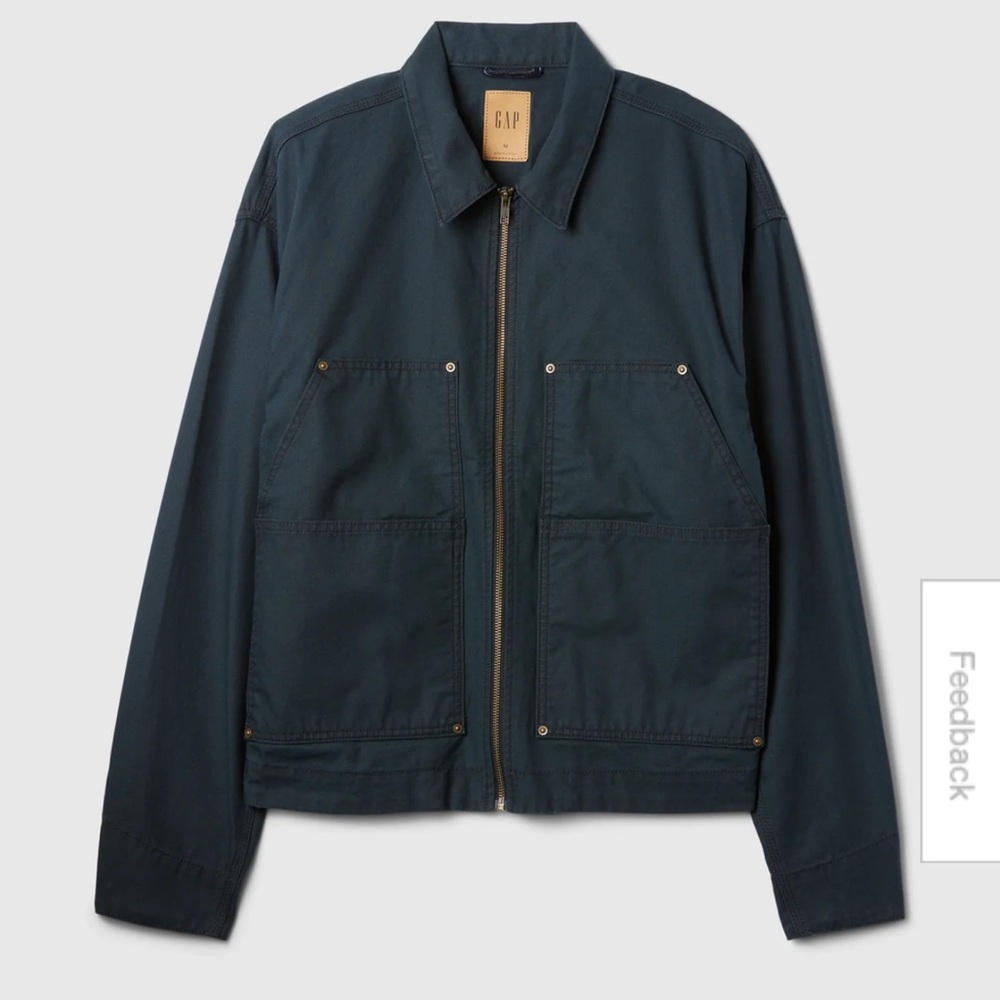 GAP Men's Dark Blue Lightweight Jacket